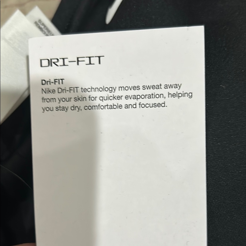 NWT Nike Women's Black Sports Bra size XL - Picture 4 of 6